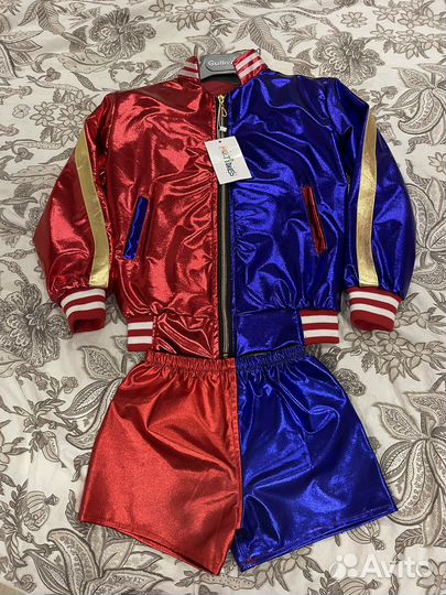 Костюм для девочки Харли Квин 116-128см