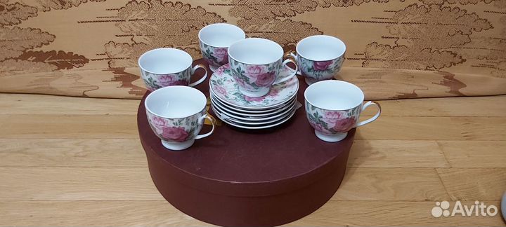 Чайный сервиз Hi-luxe Yamasun фарфор 6 предметов