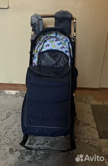 Коляска санки