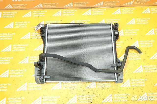 Радиатор двигателя 306DT Jaguar XF X250 2007-2015