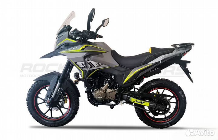Мотоцикл турэндуро rockot dakar 250 сер/зелен ЭПТС