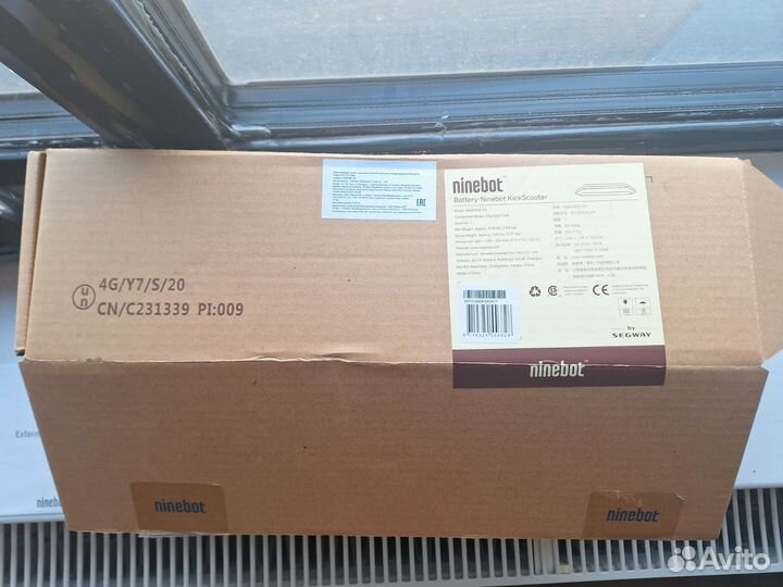 Батарея доп Ninebot ES1 ES2 ES3 ES4 E22 E25 E45