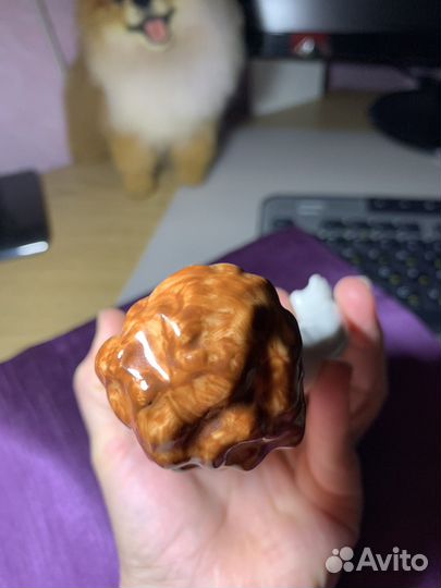 Статуэтка СССР мальчик с мишкой