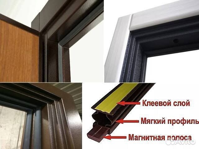 Двустворчатая металлическая дверь со стеклом дом