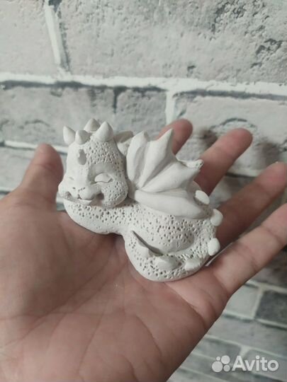 3d гипсовые раскраска игрушка дракон 2024