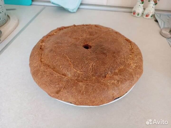 Курник, пирог, пицца