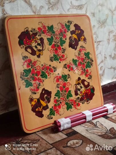 Детский стол и стул(пластишка)