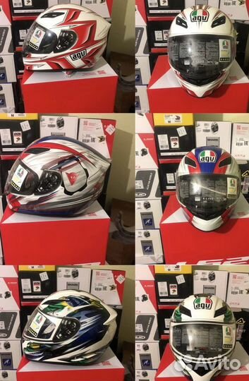 Шлем для мотоцикла agv размер М/Л