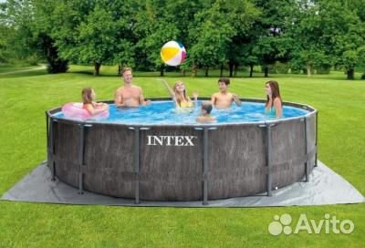 26742 Intex Каркасный бассейн 457х122. 16805л