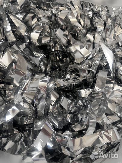 Серебристая фольга