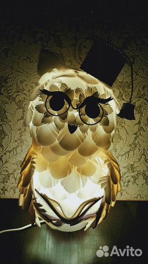 Сова -светильник