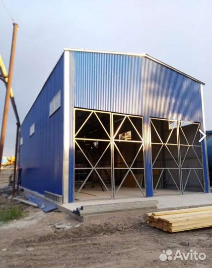 Строительство ангаров складов