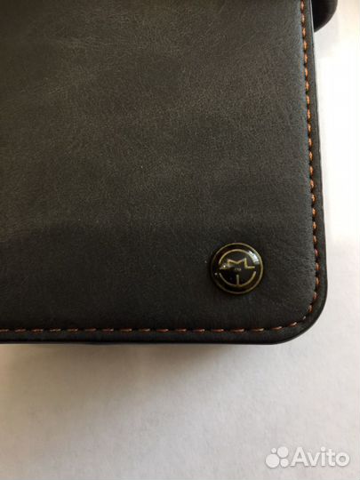 Чехол книжка на iPhone 6 +/6S+ (7+/7S+), нат. кожа