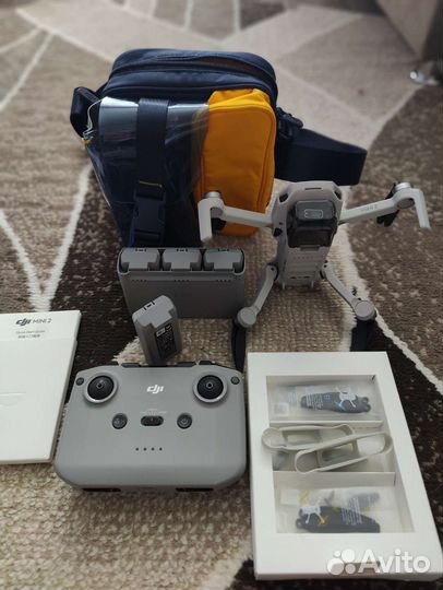 Dji mavic mini 2 fly more combo + один на запчасти
