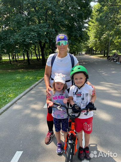 Обучение езде на велосипеде (Велотренер)