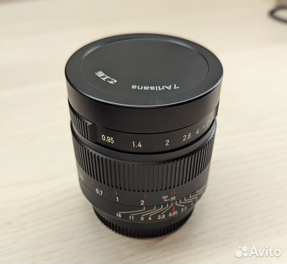 Объектив 7Artisans 35mm f0.95 под байнет FX-mount