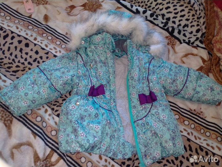Куртка детская демисезонная для девочки