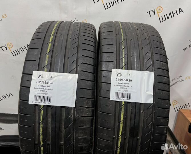 Continental ContiSportContact 5 235/45 R20 94Y