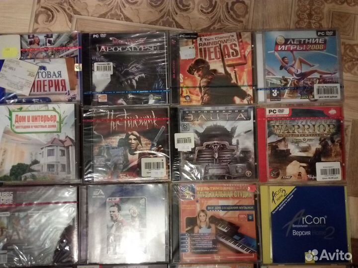 Игровые диски для компьютера