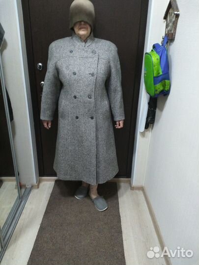 Пальто женское зимнее 52 54