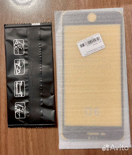 Защитное стекло на iPhone 6s plus