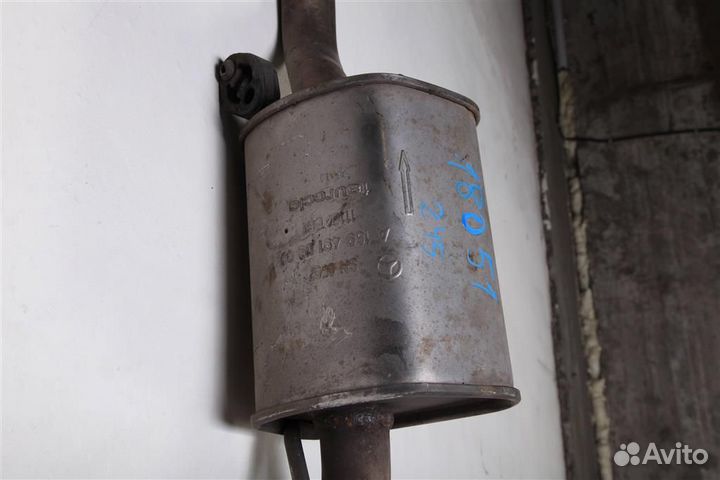 Глушитель задняя часть Mercedes-Benz W245 B-Class