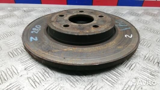 Диск тормозной задний ford mondeo 3 (YBE14LR02)