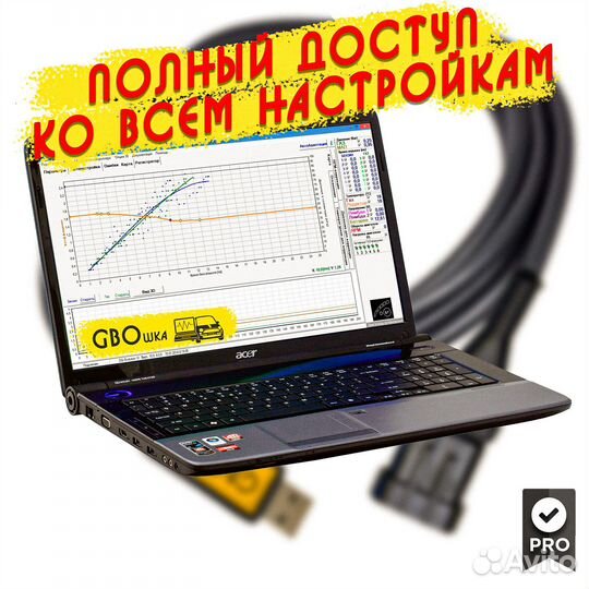 Кабель для настройки и диагностики гбо BRC (FT232)
