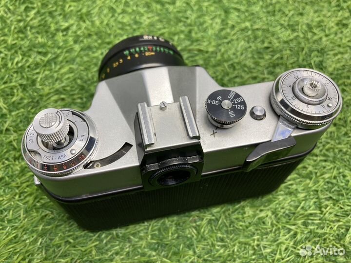 Зенит-Е Олимпийский (Москва-80) + Helios-44-2