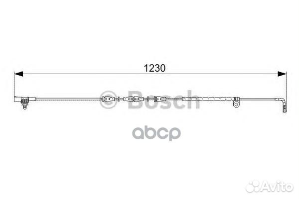 31821F SEM500062 датчик износа колодок перLand