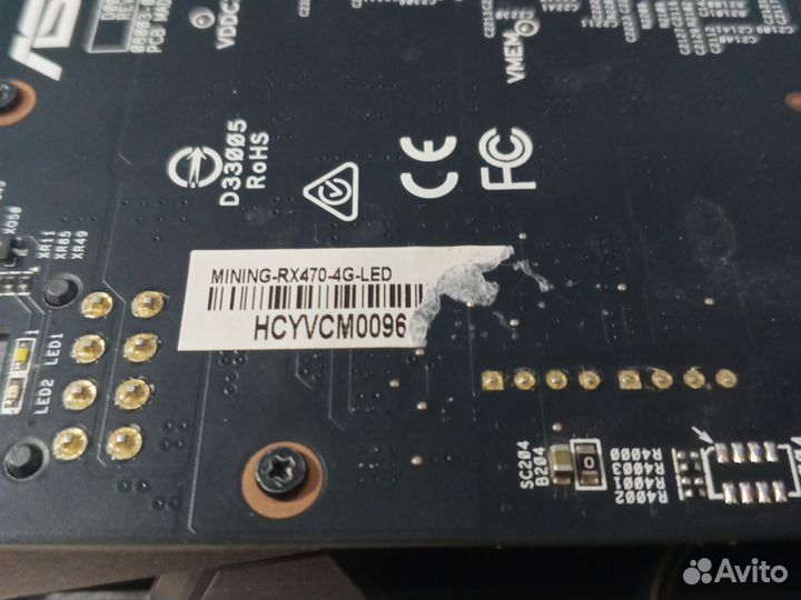 Видеокарта rx 470 4gb
