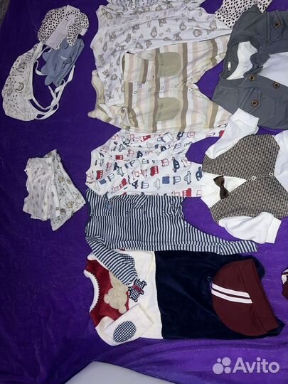 Пакет вещей от 0 до 6 мес