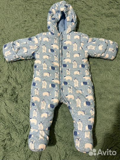 Детский зимний комбинезон на мальчика