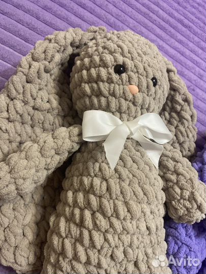 Вязаные зайки