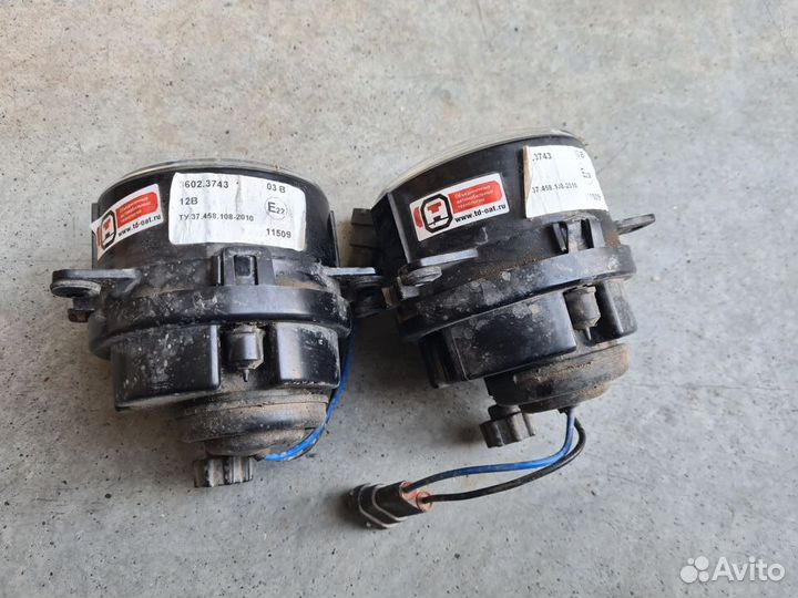 Противотуманные фары освар лада Гранта FL, Веста