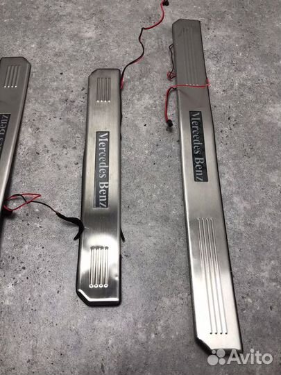 Накладка на порог Mercedes-Benz Cls500 C219