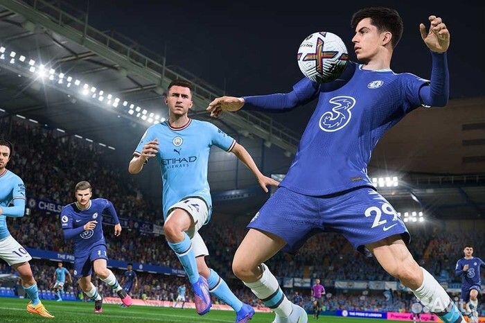 FIFA 23 (PS4) б/у, Полностью Русский