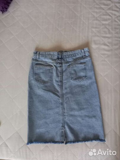 Юбка джинсовая