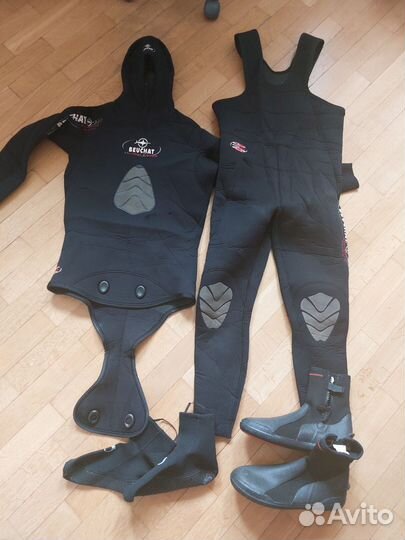 Костюм и обувь для дайвинга р L