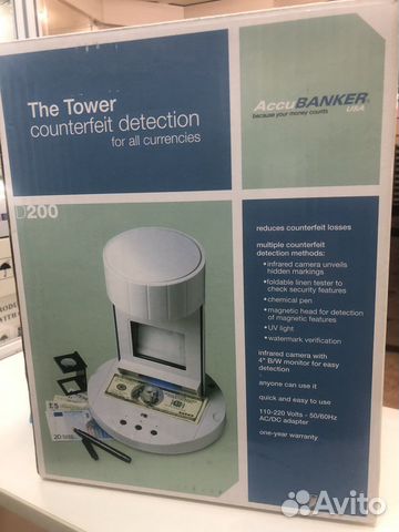 Детектор банкнот AccuBanker D200