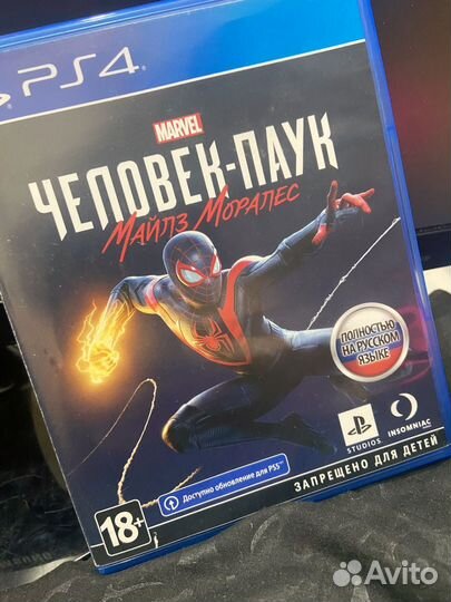 Игры ps4 человек паук майлз моралес
