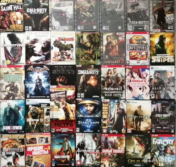 Игры DVD для пк