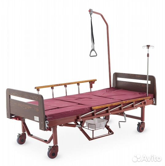 Кровать механическая юг-5 с боковым переворотом, т