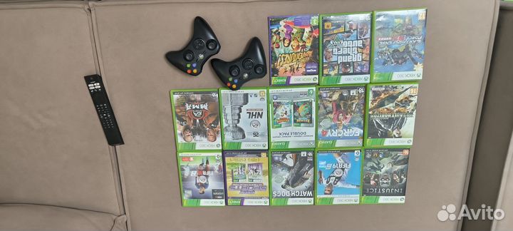 Hdd xbox 360 Е (полный комплект+игры)