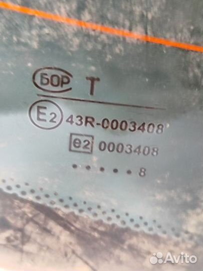 Стекло заднее ZAZ Chance