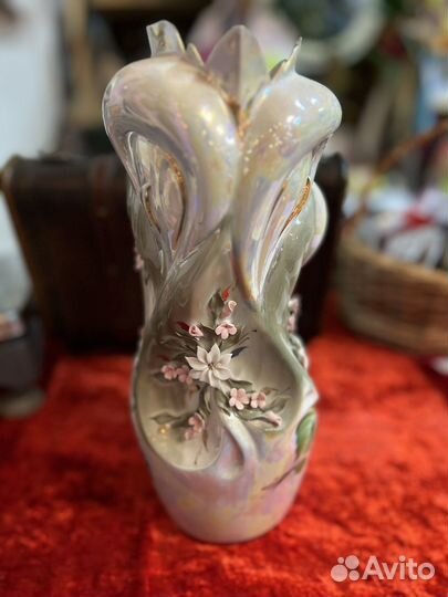 Ваза керамика и фарфор ручная работа