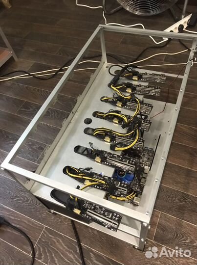 Тушка для майнинга 8 карт