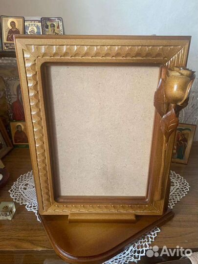 Рамка для фото ручная работа