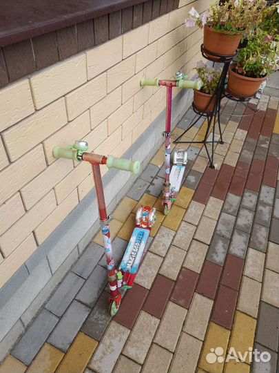 Самокат детский трехколесный бу