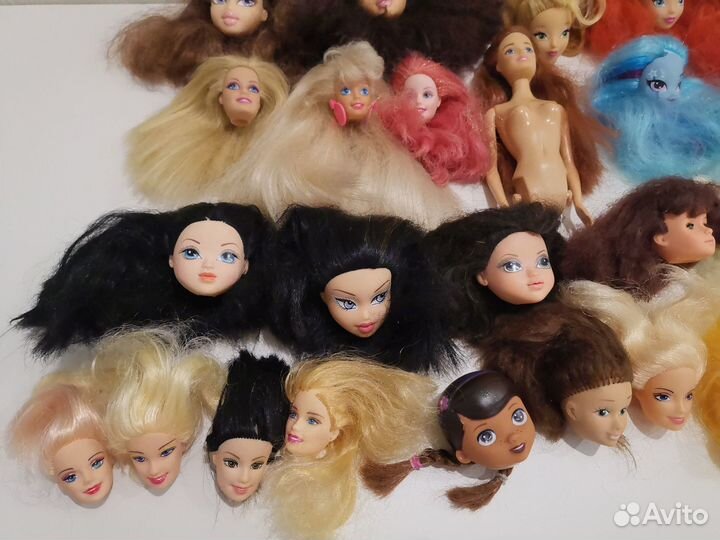 Куклы на запчасти Головы